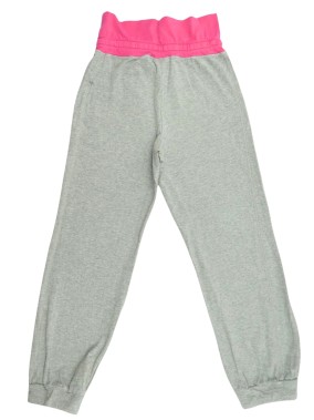 Pantalon jog legging gris rose NIKE taille 8-10 ans