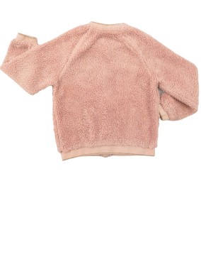 Veste rose chaud cœur H&M taille 5-6 ans