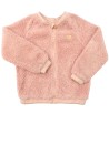 Veste rose chaud cœur H&M taille 5-6 ans