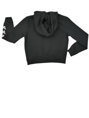Sweat noir crop papillon FPC taille 10 ans