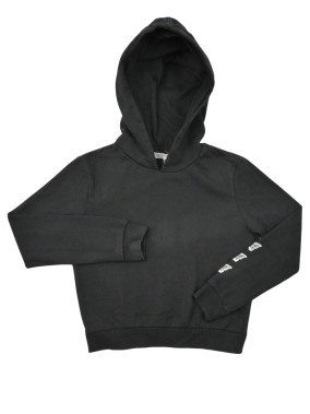 Sweat noir crop papillon...