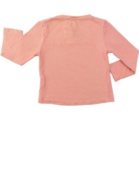 T-shirt ML rose HELLO CHARLIE & PRUNE taille 3 ans