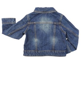 Veste en jean boutons cuivre FPC taille 3 ans
