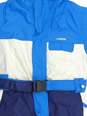 Combinaison bleu blanc marine OXYLANE DECATHLON taille 6 ans
