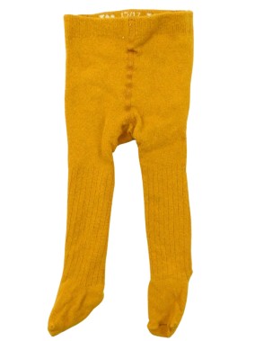 Collants jaune moutarde...