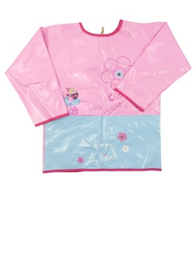 Tablier rose fleurs taille...
