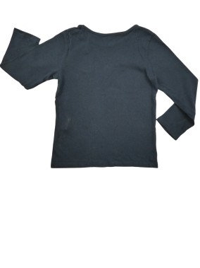 T-shirt ML copines géniales marine KIABI taille 3 ans