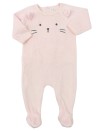 Pyjama 1p rose souris taille 3 mois 56cm