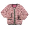 Doudoune fleuri rose IKKS taille 6 ans