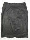 Jupe noire simili MANGO taille 40