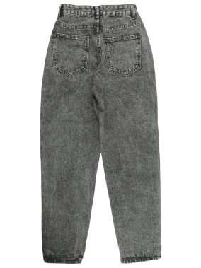 Pantalon jean gris délavé SHEIN taille XS