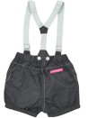 Short bretelles gris LULU CASTAGNETTE taille 18 mois