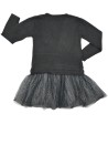 Robe noir jupon voile LISA ROSE taille 4 ans