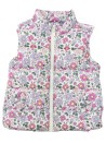 Doudoune sans manche fleurs FAGOTTINO taille 12-18 mois