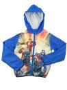Veste coupe vent pluie bleu MARVEL taille 8 ans