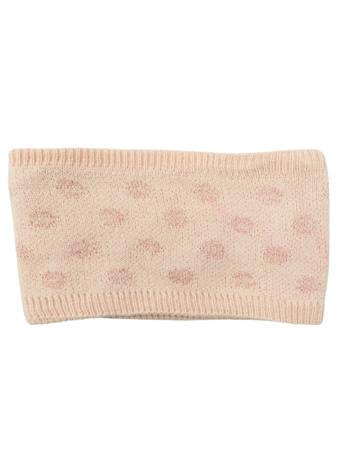 Cache cou rose pois brillants HERLAINE taille unique Cache cou rose pois brillants HERLAINE taille unique