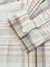 Chemise carreaux ML marron beige BESTWAY taille 8 ans 2