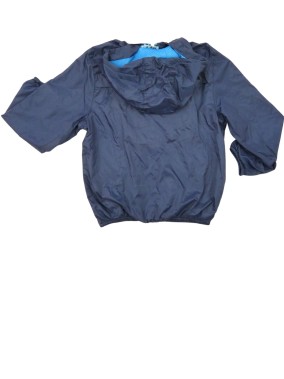 Veste bleue imperméable NKY taille 8 ans