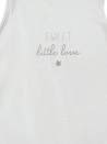 Gigoteuse blanche sweet little love KIABI taille 6-18 mois Gigoteuse blanche sweet little love KIABI taille 6-18 mois