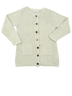 Veste beige gros boutons...