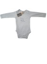 Body ML lapin doudou étoiles BOITE A MALICE taille 9 mois