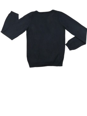 Pull étoiles sequins  marine H&M taille 6-8 ans