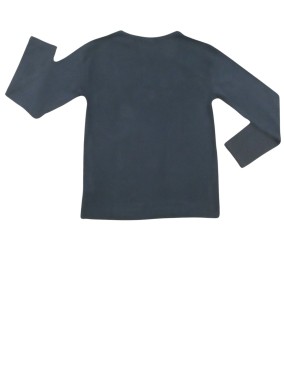 T-shirt ML marine papillon sequins ZARA taille 8 ans