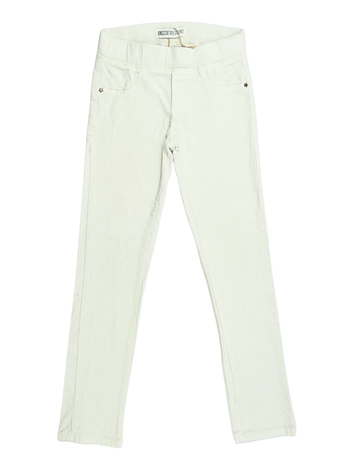 Pantalon blanc paillettes OKAIDI taille 8 ans Pantalon blanc paillettes OKAIDI taille 8 ans