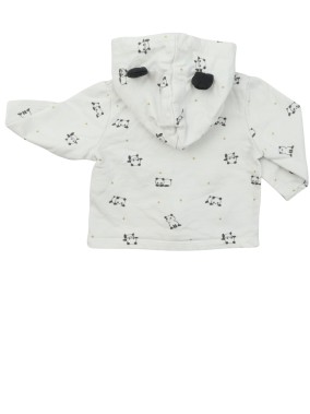 Gilet veste panda pois or KIABI taille 3 mois