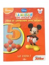 Livre n°10 La maison de Mickey joue et apprends avec Mickey Le cinq ALTAYA