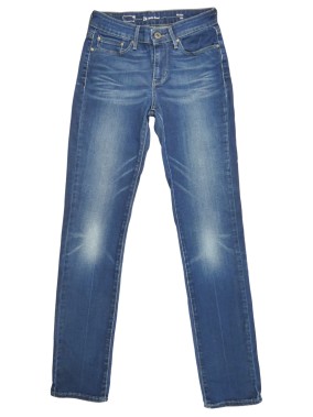 Pantalon jean bleu mid rise demi curve LEVI'S taille 24 US