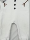 Pyjama 1p gris bonhomme neige TEX taille 12 mois
