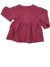 Robe bordeaux fil  rose KIABI taille 1 mois