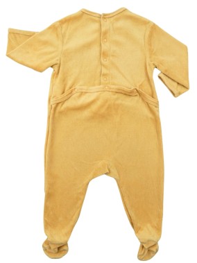 Pyjama 1p jaune loved KIABI taille 12 mois