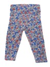 Pantalon leggings fleurs bleues taille 12 mois