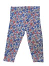 Pantalon leggings fleurs bleues taille 12 mois