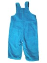 Salopette bleue côtelée U COLLECTIONS taille 12 mois