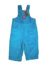 Salopette bleue côtelée U COLLECTIONS taille 12 mois