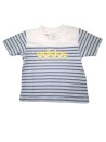 T-shirt manches courtes marinière ADIDAS taille 12 mois