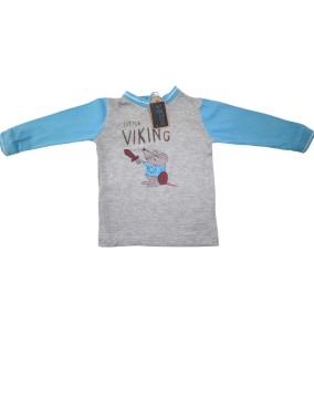 T-shirt ML viking PRENATAL BABY BOY taille 12 mois
