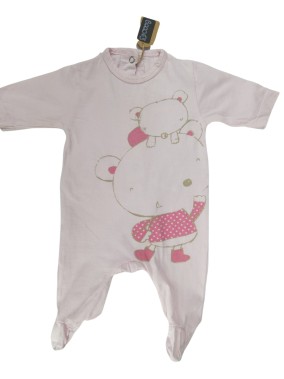 Pyjama ML ours à pois taille 1 mois