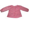 Chemise à carreaux roses OBAIBI taille 18 mois