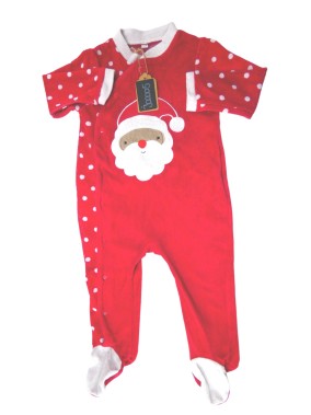 Pyjama Père Noël pois...