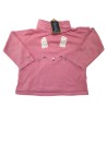T-shirt col roulé rose lapin TEX taille 18 mois