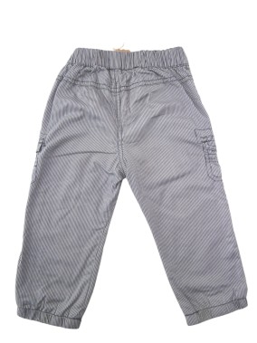 Pantalon rayures grises KIABI taille 18 mois