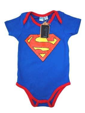 Body manches courtes SUPERMAN taille 18 mois