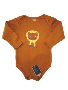 Body manches longues lion KIABI taille 18 mois