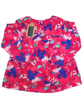 T-shirt blouse ML fleurie SERGENT MAJOR taille 24 mois
