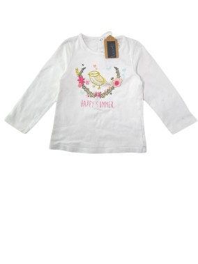 T-shirt ML oiseau ORCHESTRA taille 24 mois