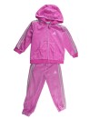 Veste à capuche + jogging rose ADIDAS taille 24 mois